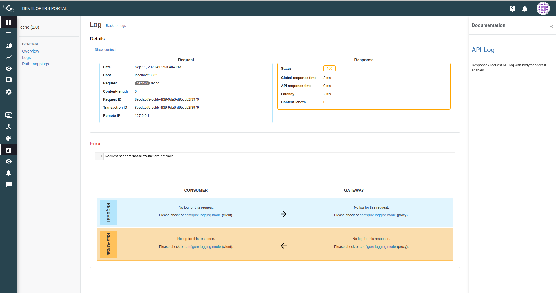 Configure CORS